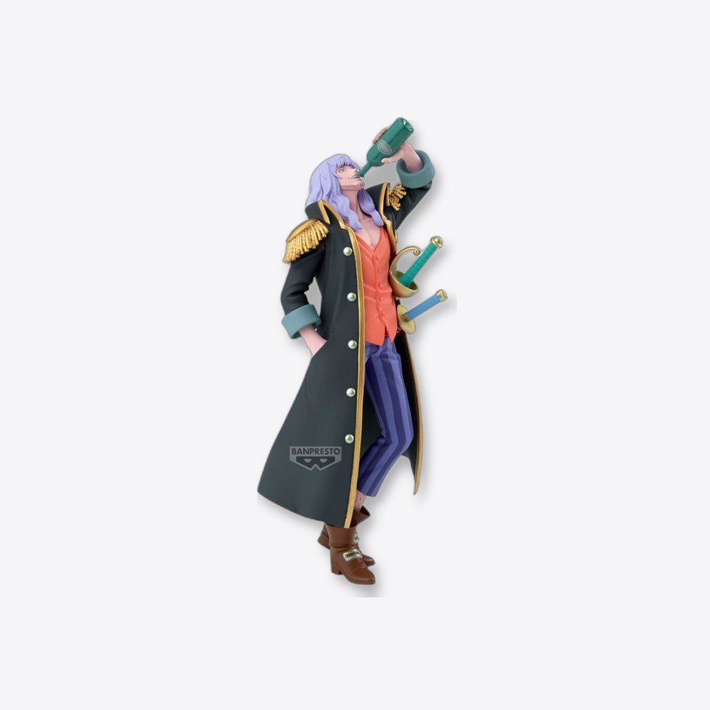Banpresto Figura Captain John Battle Record Collection One Piece 21cm (imagen 4 de 6)