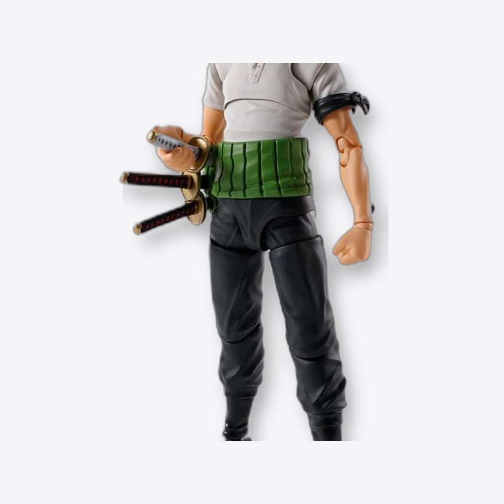 Tamashii Nations Roronoa zoro - romance dawn -  fig. 15 cm one piece sh figuarts re - run (imagen 5 de 6)