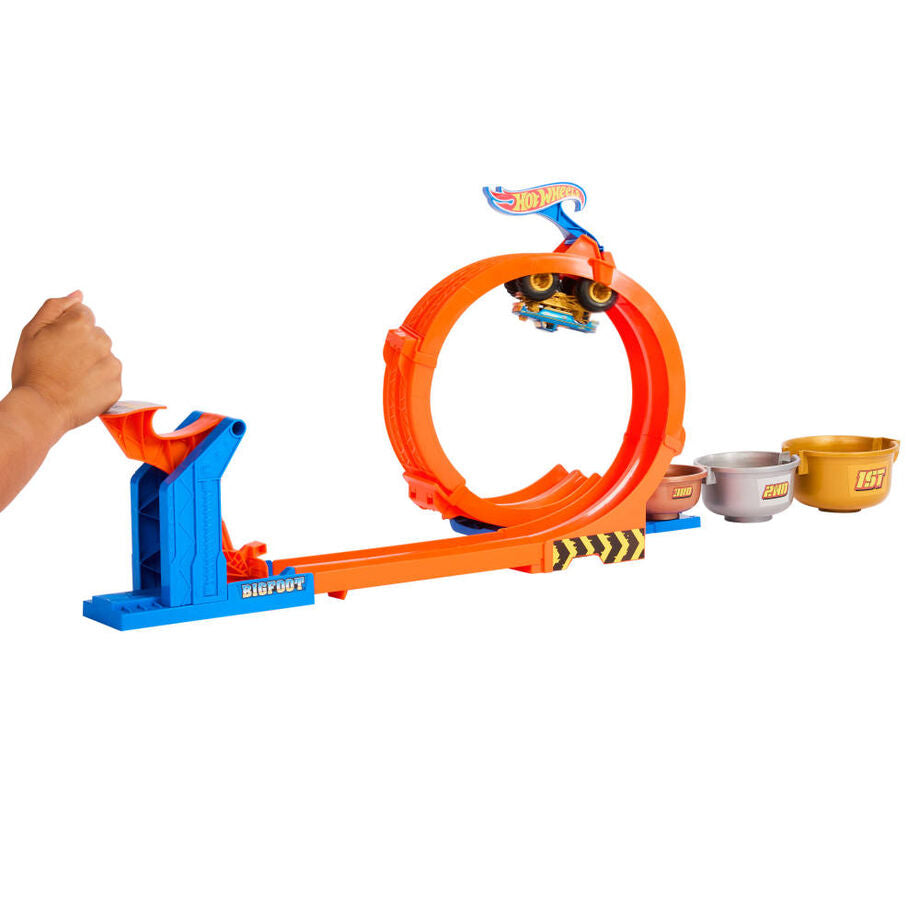 Hot Wheels Monster Trucks Pista Trofeo Bigfoot Mattel