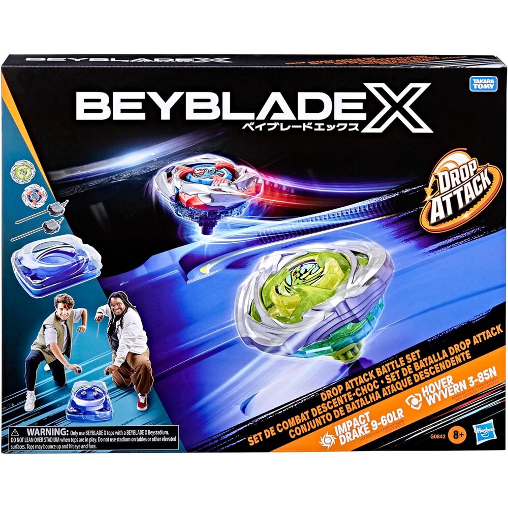 Hasbro Set de batalla Drop Attack Beyblade X (imagen 4 de 8)