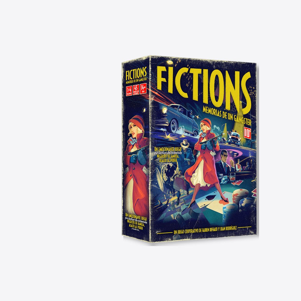 Asmodee Juego de mesa fictions: memorias de un gangster (imagen 4 de 6)