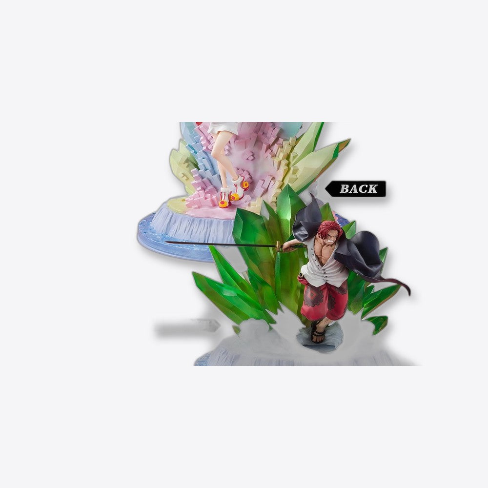 Figura tamashii nations figuarts zero one piece extra battle red shanks & uta (imagen 5 de 6)
