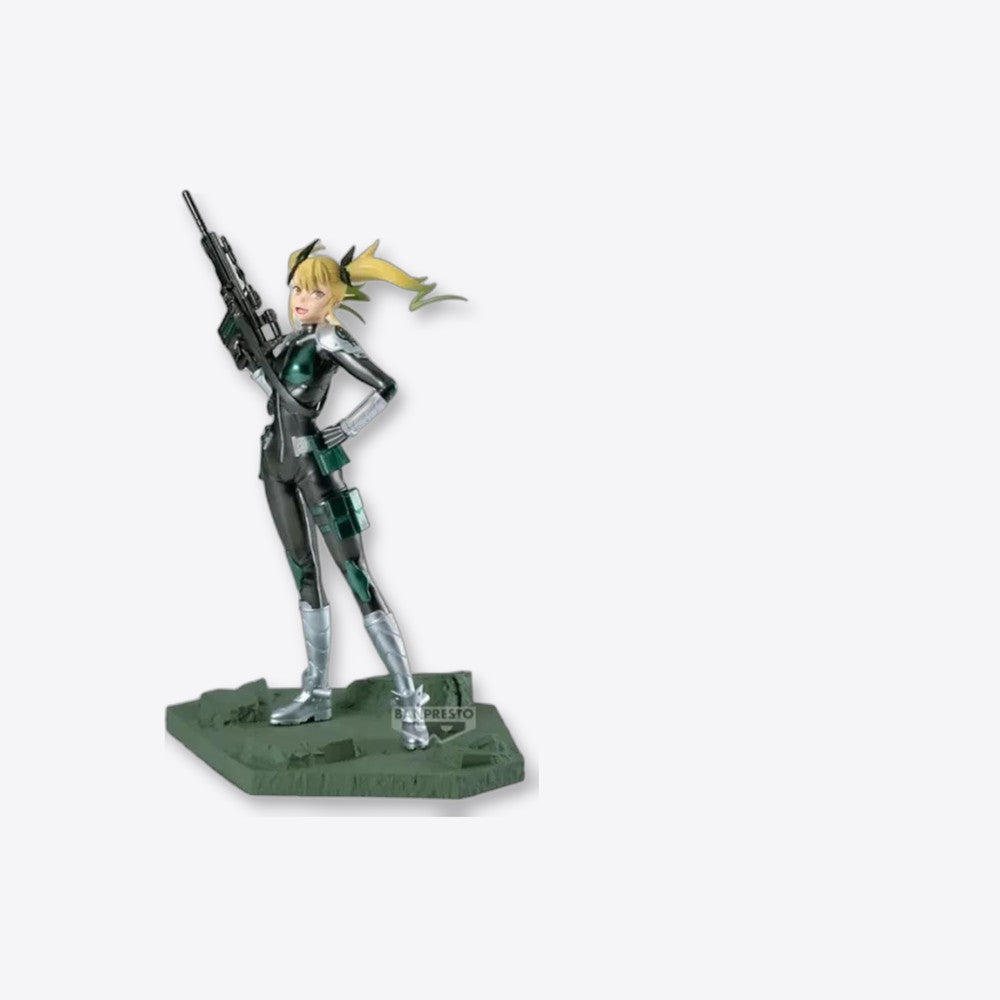 Figura banpresto kaiju no. 8 kikoru shinomiya the metallic 16cm (imagen 6 de 6)