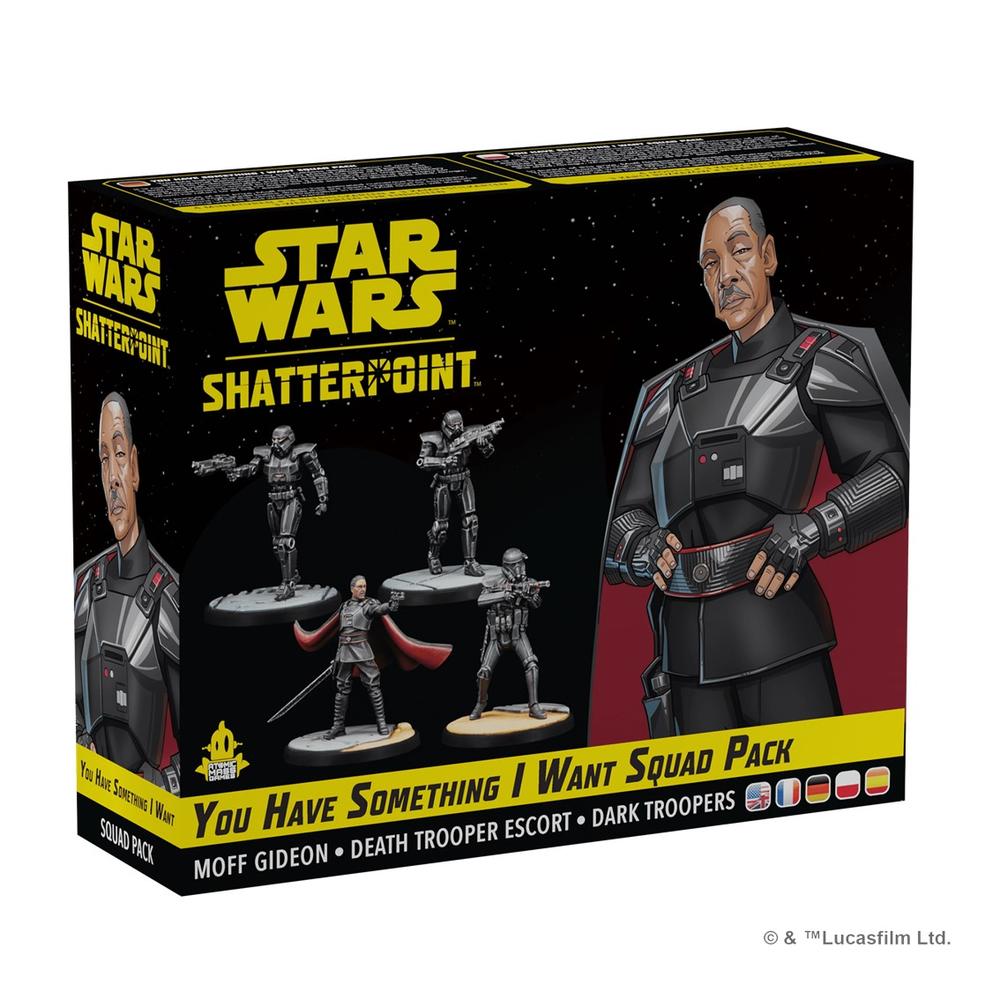 Asmodee Juego de mesa star wars shatterpoint you have something i want squad pack edad recomendada 14 años