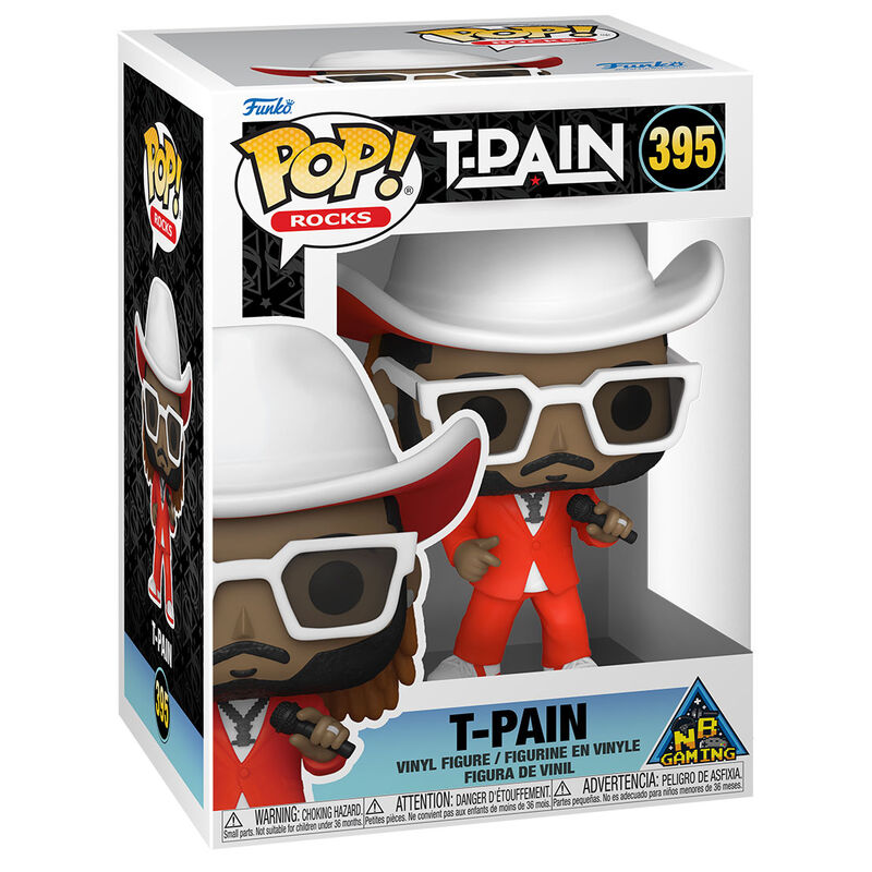 Rocks T-Pain Figura POP Música Funko Coleccionable