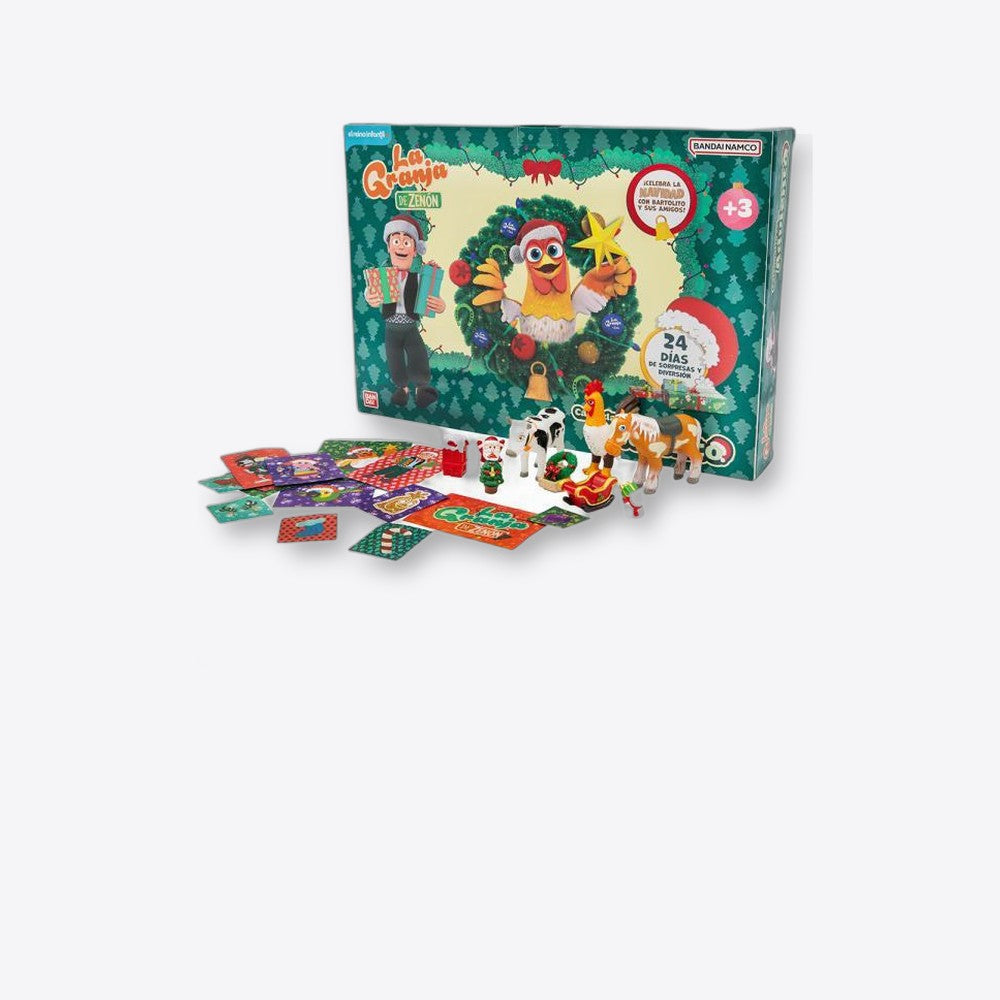 Bandai Rojo Calendario de adviento la granja zenon (imagen 6 de 6)