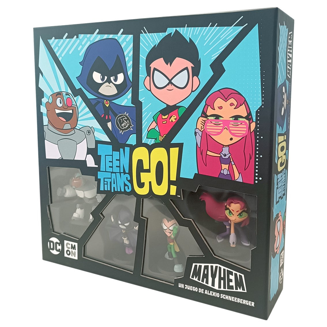 Asmodee Juego de mesa teen titans go! mayhem pegi 10