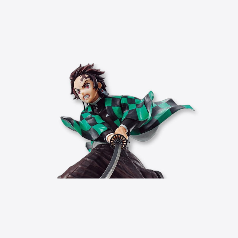 Figura bandai ichibansho demon slayer kimetsu no yaiba tanjiro kamado 14 cm exclusiva (imagen 3 de 6)