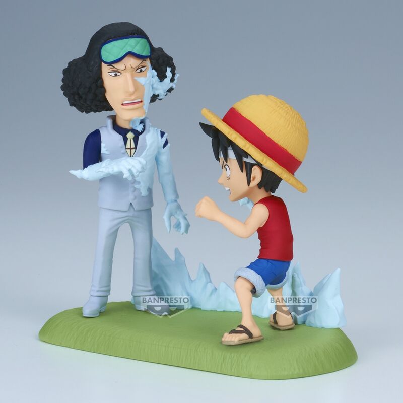 One Piece Luffy vs Kuzan Figura World Collectable Log Stories 9cm