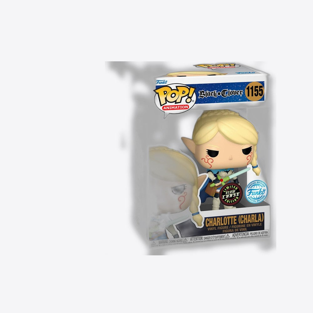 Funko Figura POP Black Clover Charlotte Chase Exclusive (imagen 6 de 6)