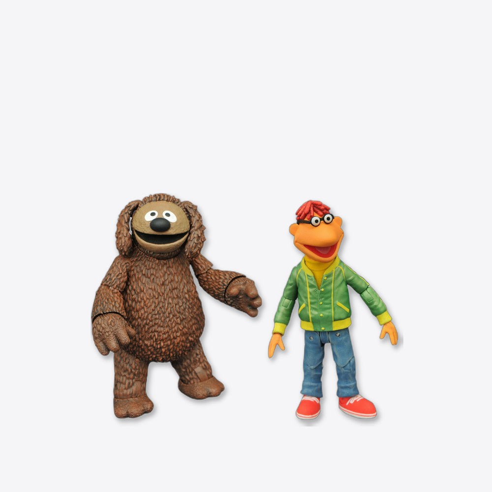 Set de 2 figuras diamond select toys the muppets los teleñecos scooter and rowlf (imagen 4 de 6)