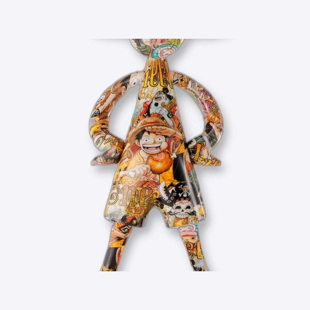 Figura tamashii nations one piece artcanvas escala 1 - 8 - 1000logs anniversary -  luffy (imagen 5 de 6)