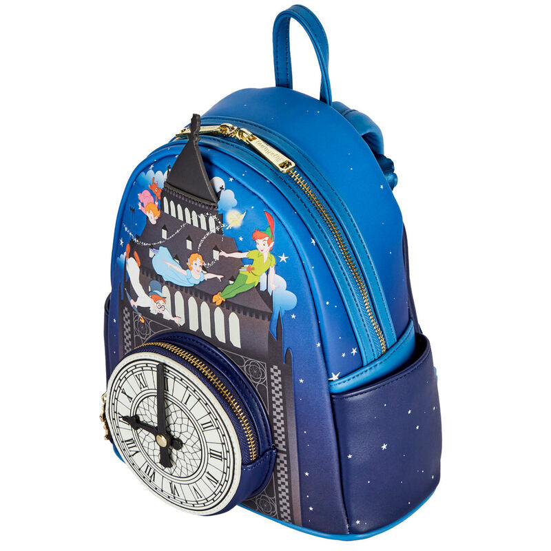 Mochila Reloj Peter Pan Disney Loungefly 26cm (imagen 4 de 6)