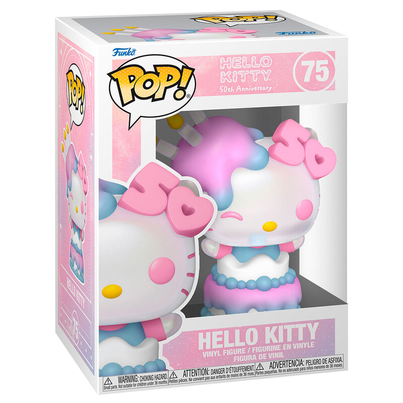 Sanrio Figura POP Hello Kitty 50 Aniversario Funko Exclusiva