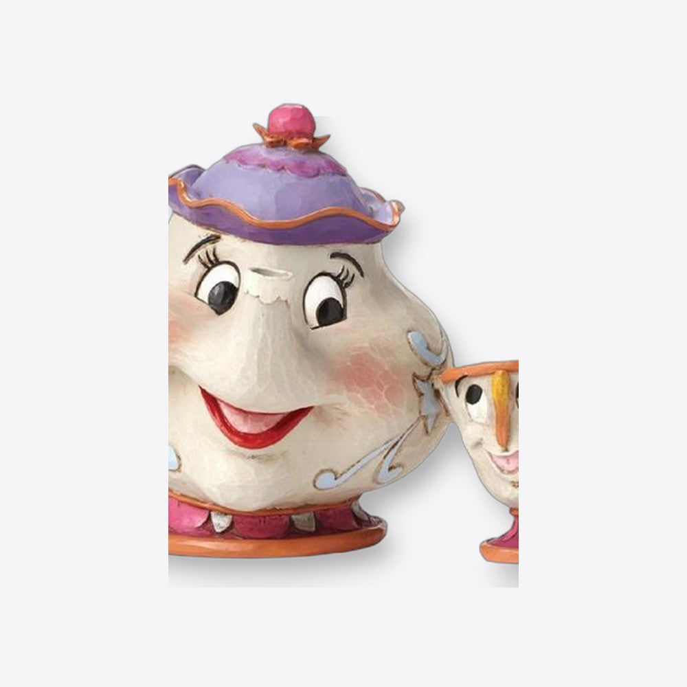 Figura enesco disney la bella y la bestia mrs potts & chip (imagen 5 de 6)