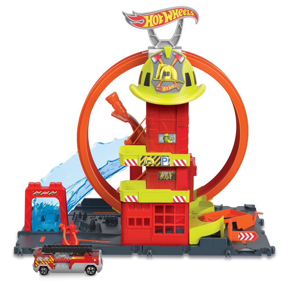 Estación de Bomberos Hot Wheels City - Genérico | Hot Wheels