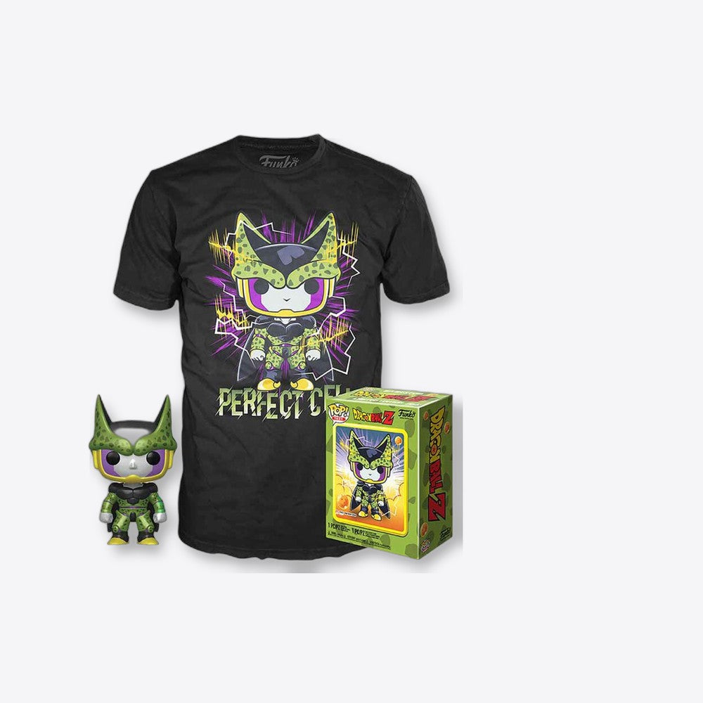 Funko Set figura POP & Tee Dragon Ball Z Perfect Cell (imagen 6 de 6)