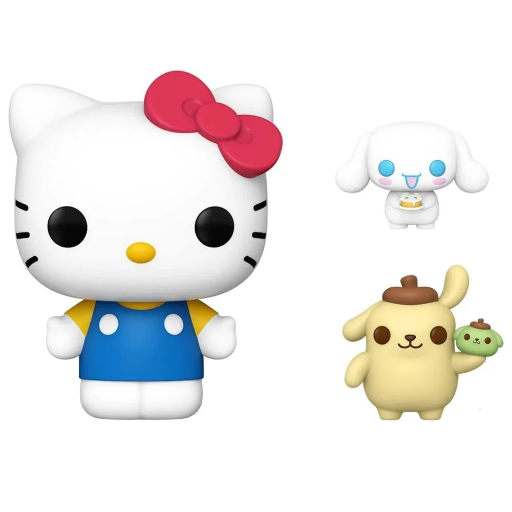 Funko Figura POP Jumbo Hello Kitty and Friends - Hello Kitty with Cinnamoroll & Pompompurin (imagen 2 de 3)