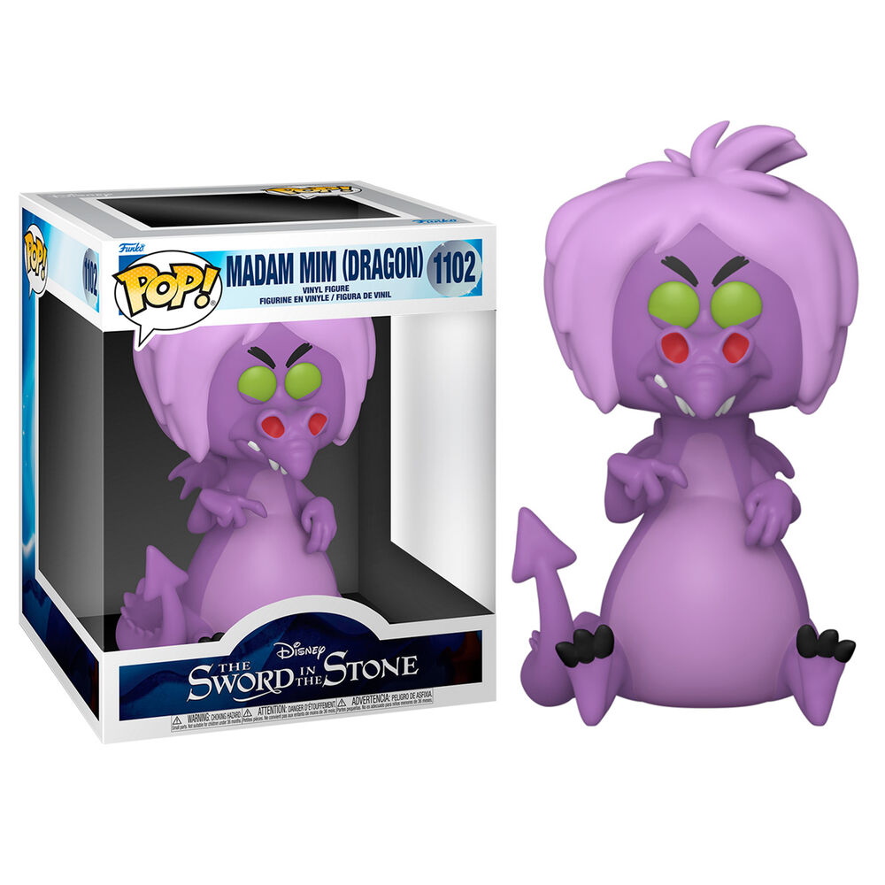 Funko Figura POP Disney Merlin El Encantador Mim as Dragon 15cm (imagen 2 de 4)