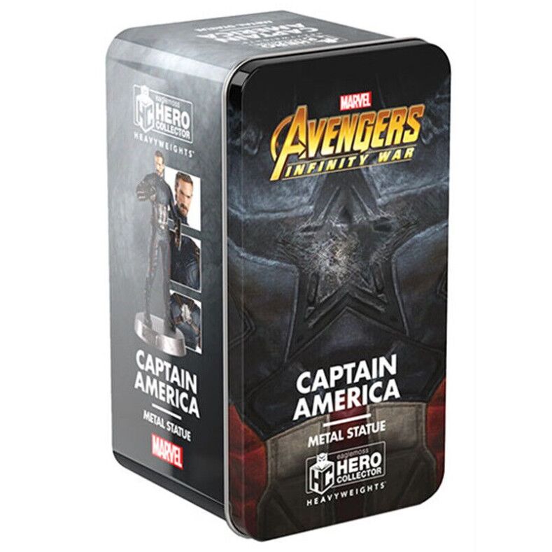 Eaglemoss Hero Collector Figura Capitan America Heavyweights Infinity Wars Los Vengadores Avengers Marvel (imagen 3 de 5)
