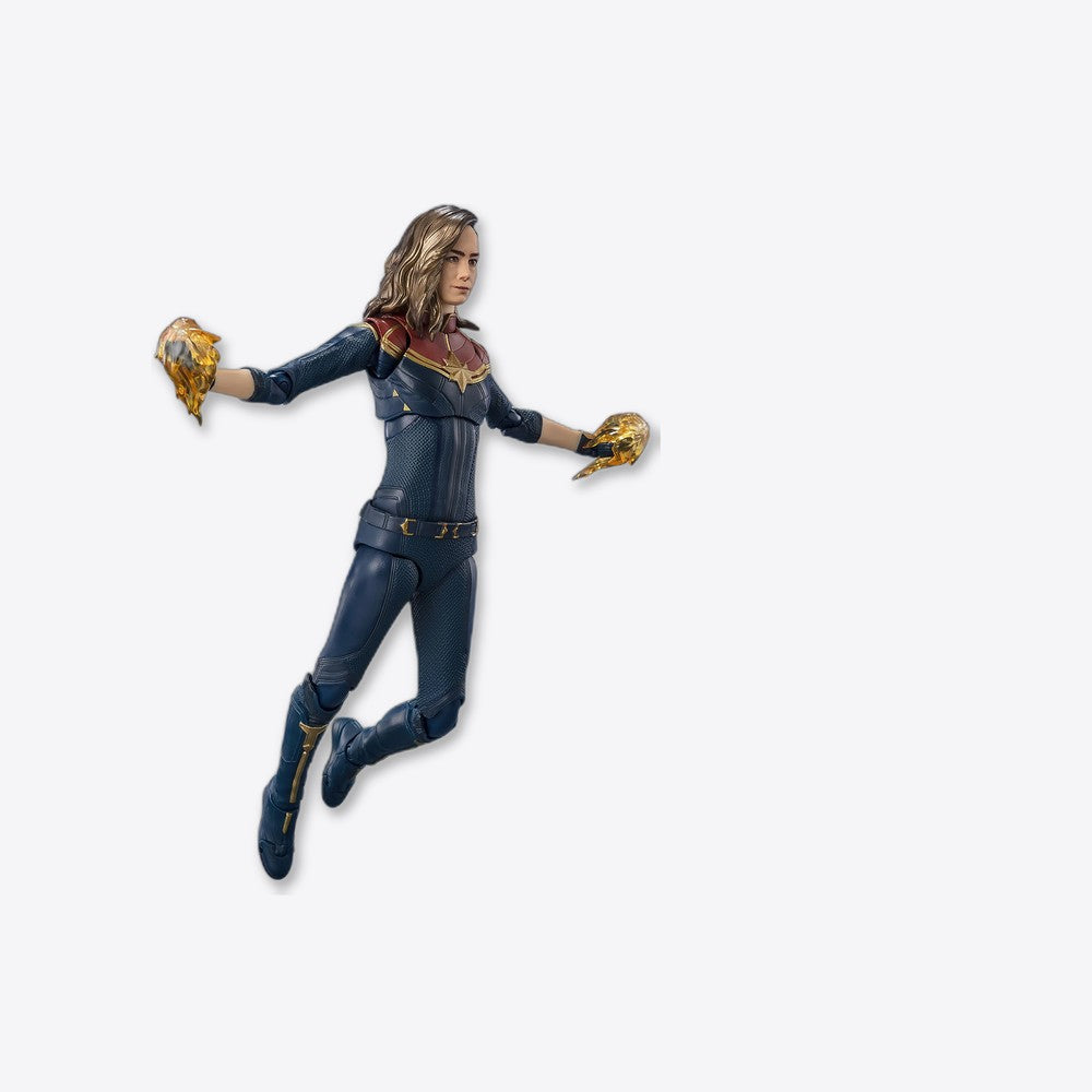 Figura tamashii nations sh figuarts marvel the marvels capitana marvel (imagen 6 de 6)