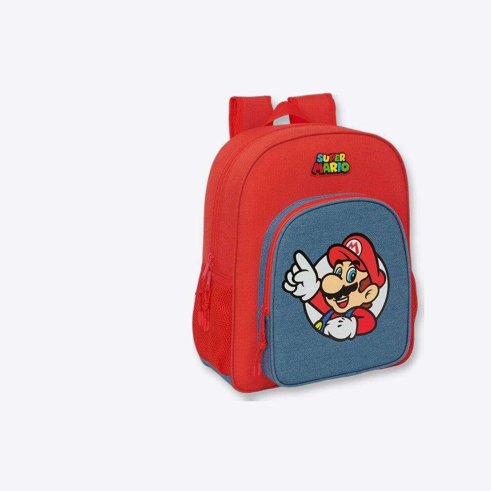 Safta Mochila Super Mario adaptable 38cm (imagen 6 de 6)