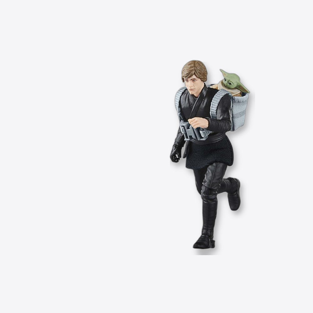 Figura hasbro star wars the book of boba fett luke skywalker & grogu (imagen 4 de 6)
