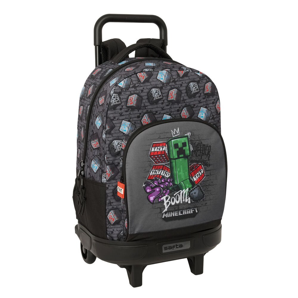 Safta Trolley extraible Graffiti Minecraft 45cm