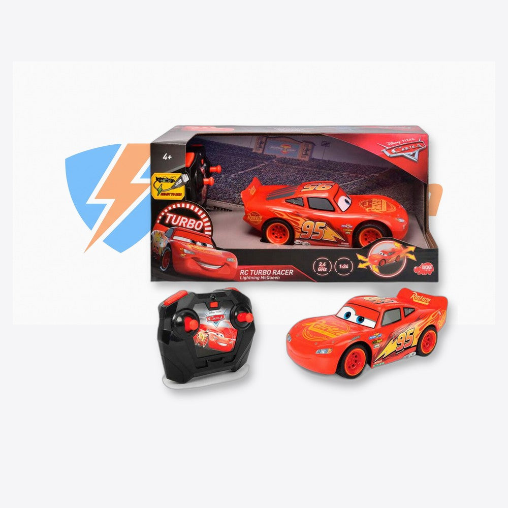 Jada Toys Coche radio control Rayo McQueen Cars Disney Pixar 1:24 (imagen 4 de 6)