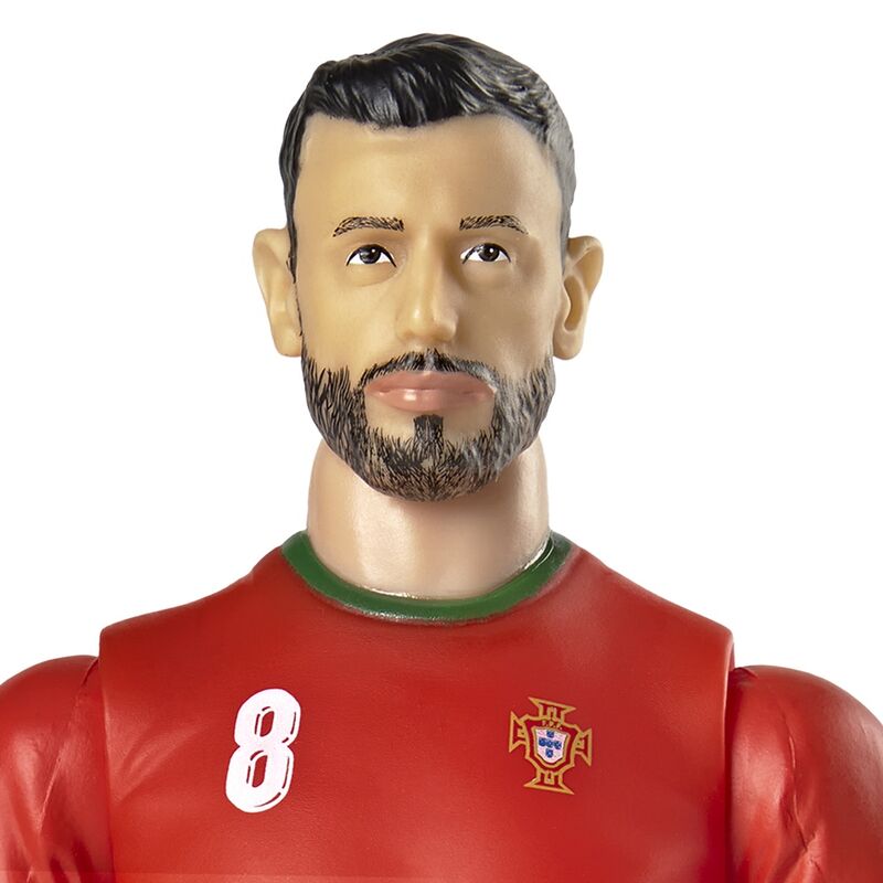 Portugal Figura Action Bruno Fernandes 20cm Colección Fútbol