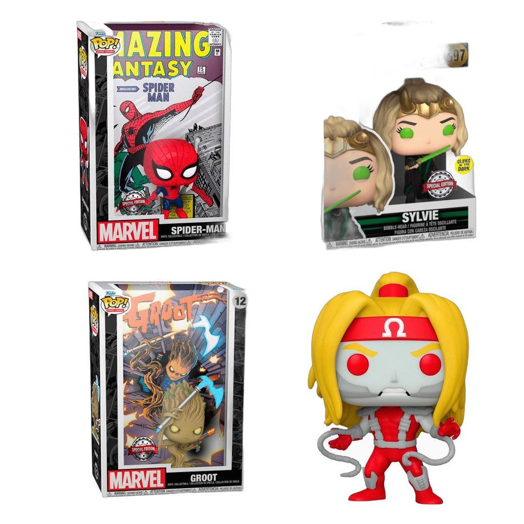 ⚡ PACK: Marvel Comics · Figura POP Exclusive