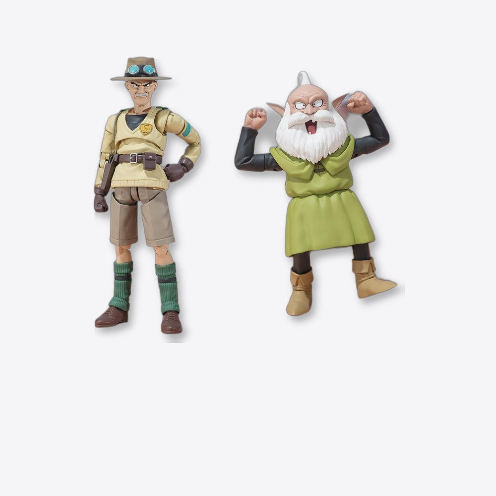 Pack 2 figuras tamashii nations sand land sh figuarts rao & thief 15 & 11cm (imagen 6 de 6)