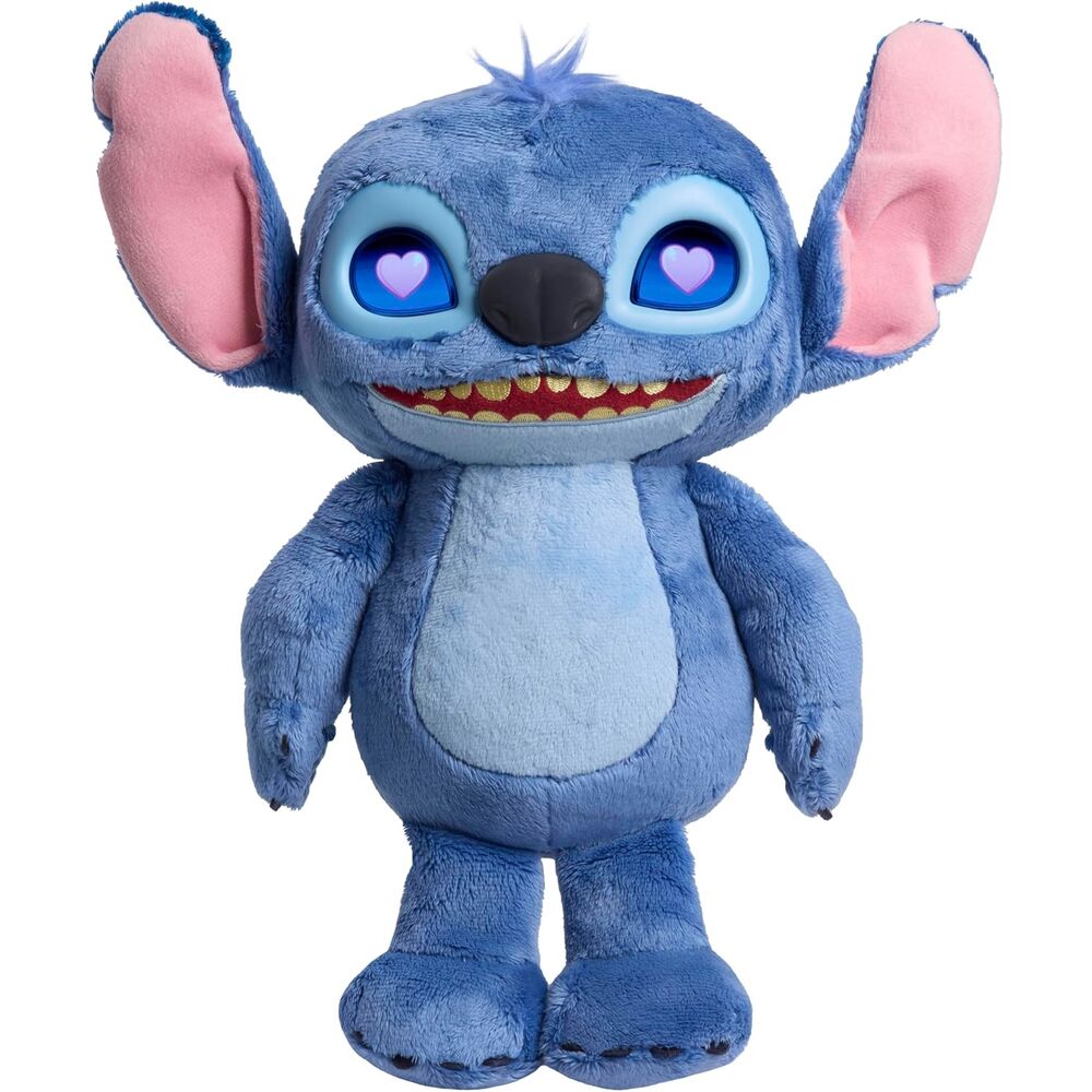 Just Play Peluche interactivo Stitch Disney 30cm