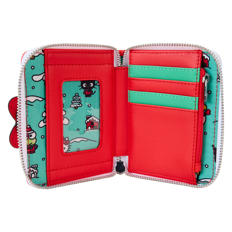 Cartera Christmas Hello Kitty Sanrio Loungefly (imagen 4 de 5)