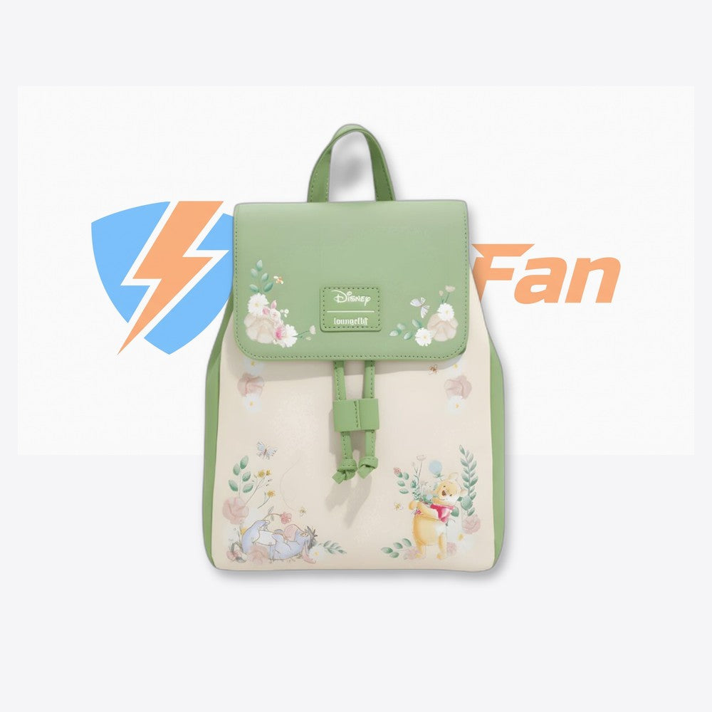 Lf | Lounfefly Mochila Florals Winnie The Pooh DisneyLoungefly 26cm (imagen 2 de 6)