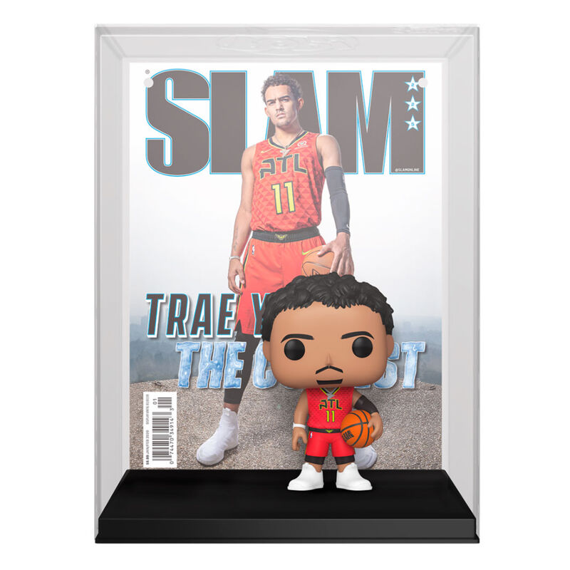 Funko Figura POP Cover NBA Slam Trae Young (imagen 2 de 3)