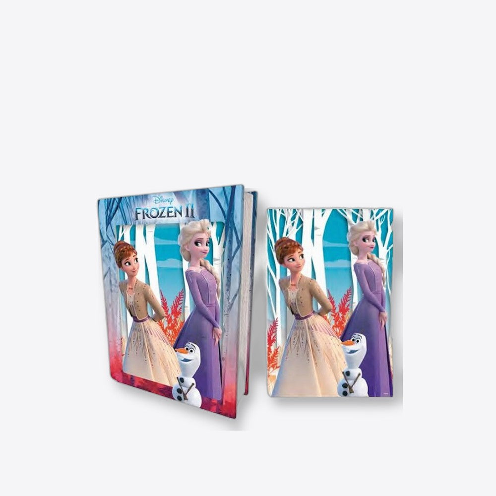 Desconocido Puzzle libro lenticular prime 3d disney frozen ii elsa anna y olaf 300 piezas (imagen 4 de 6)
