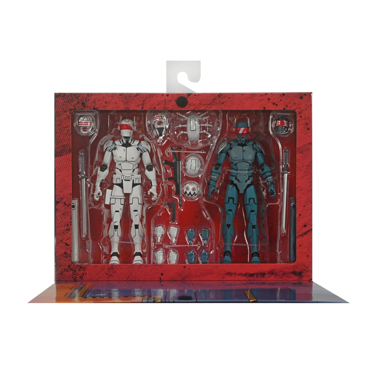 Figura neca teenage mutant ninja turtles synja patrol troop reinforcements pack 2 scale action 18cm