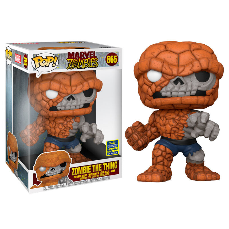 Funko Figura POP Marvel Zombies The Thing Exclusive 25cm (imagen 3 de 4)