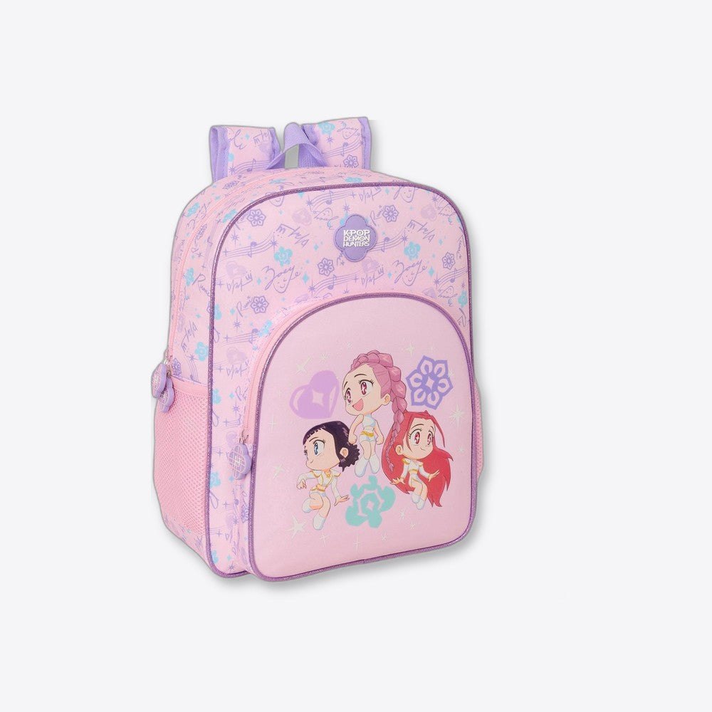 Safta Mochila Chibi Kpop Demon Hunters 38cm adaptable (imagen 4 de 6)