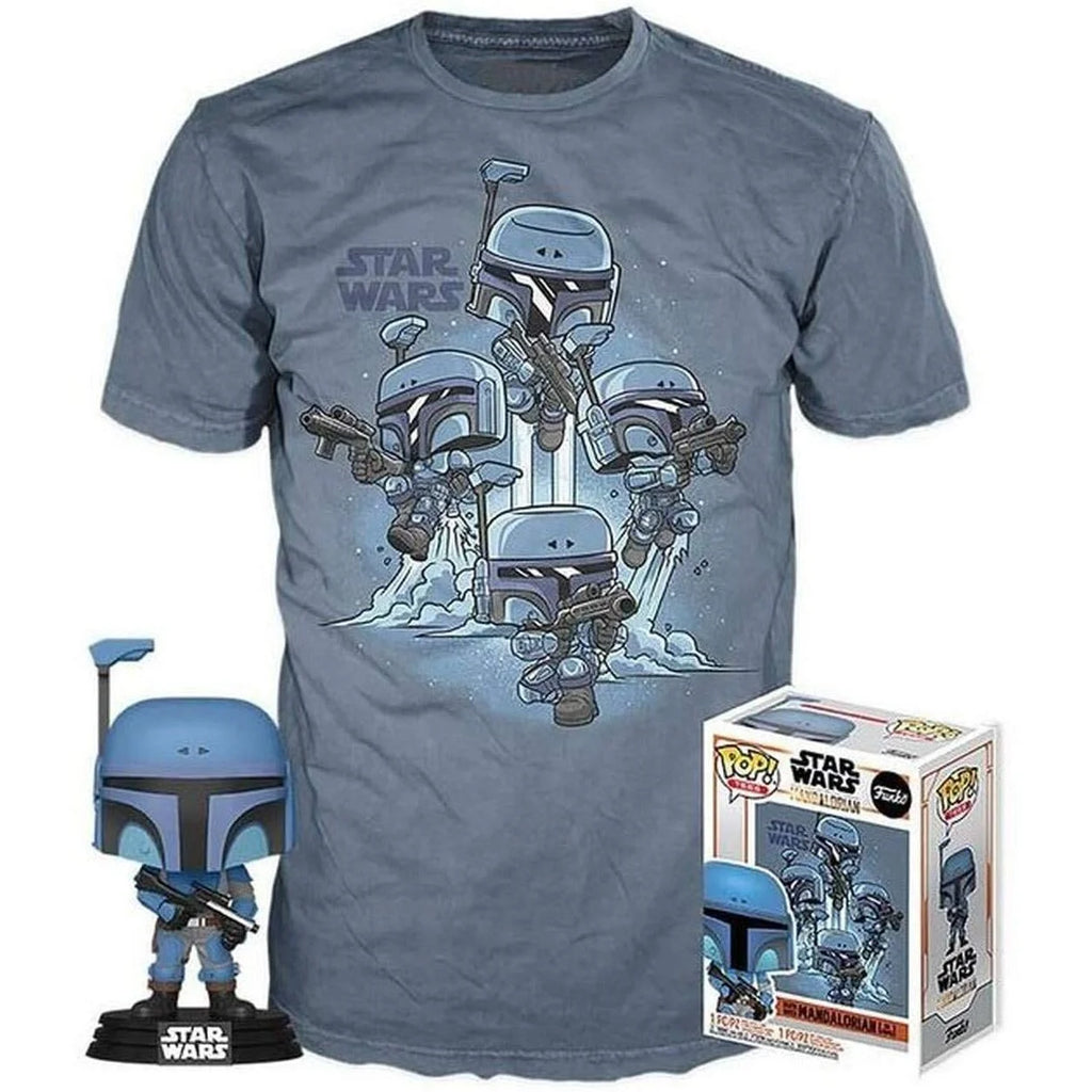 Funko Set figura POP & Tee Star Wars Mandalorian L