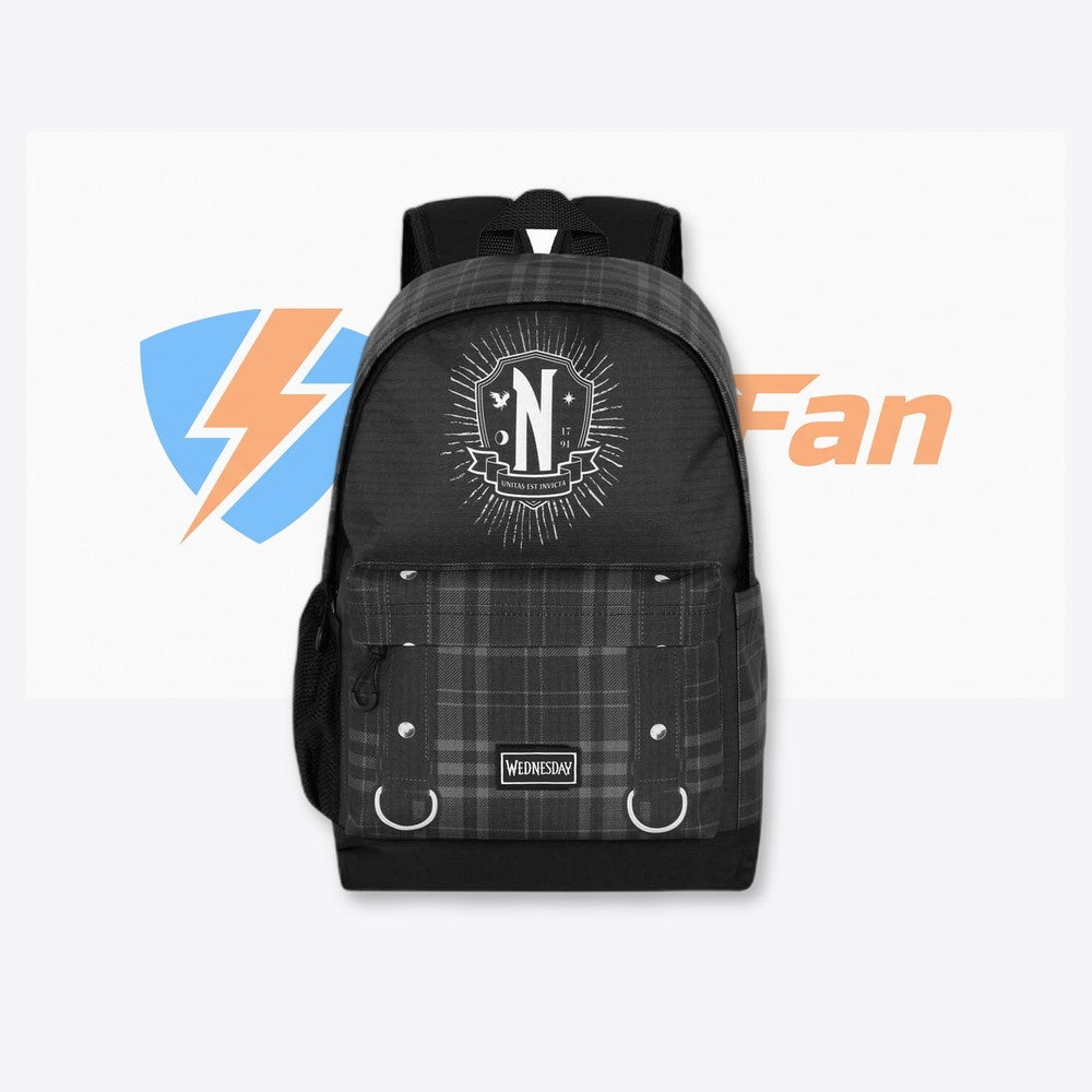 Karactermania Mochila Chains Miercoles 43cm adaptable (imagen 6 de 6)