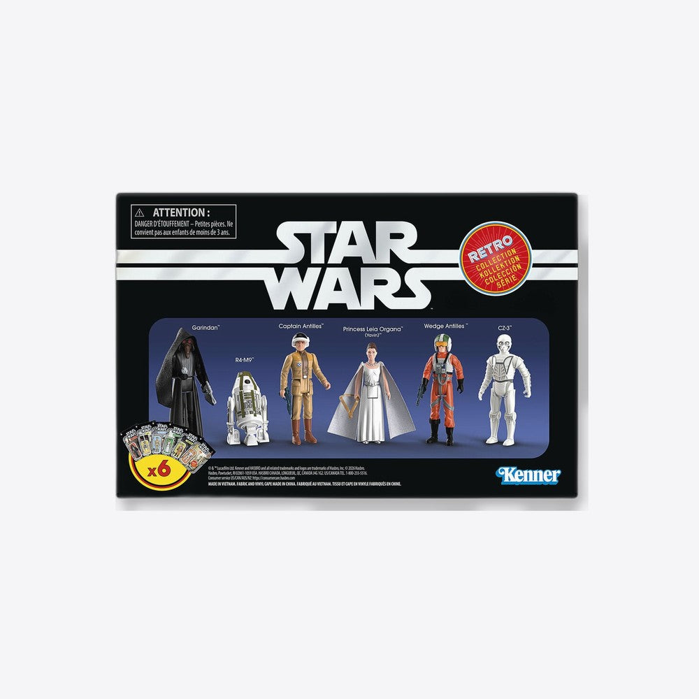 Hasbro Set 6 figuras Retro Star Wars: Una Nueva Esperanza 9,5cm (imagen 6 de 6)