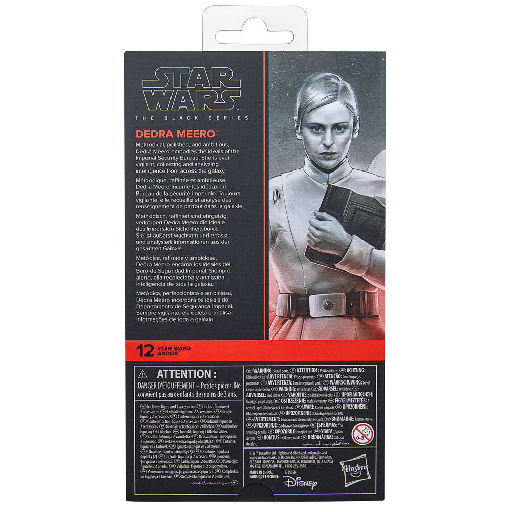 Hasbro Figura Dedra Meero Andor Star Wars 15cm (imagen 8 de 9)