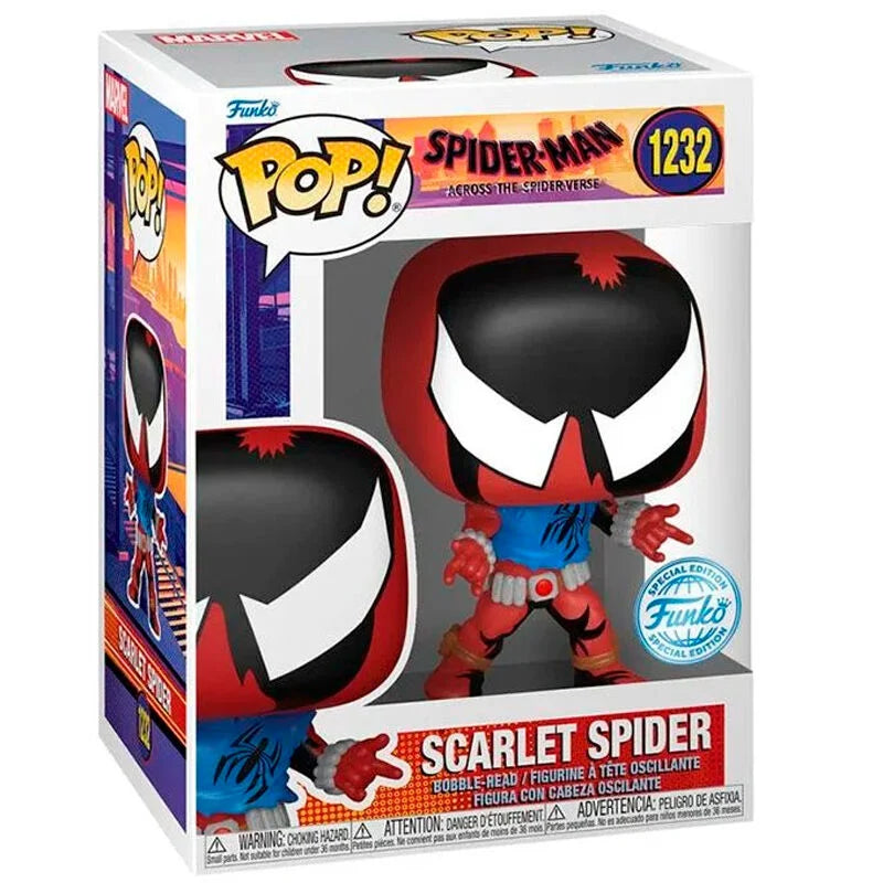 Marvel Spiderman Scarlet Spider Figura POP! Funko Exclusiva