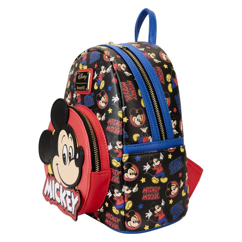 Mochila Mickey and Friends Classic Disney Loungefly 26cm (imagen 3 de 7)