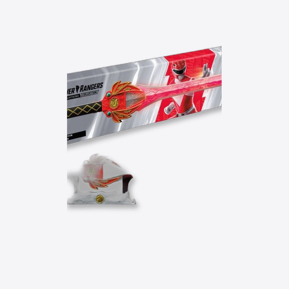 Replica hasbro espada poder ranger rojo replica escala 1:1 power rangers mighty morphin collection (imagen 5 de 6)