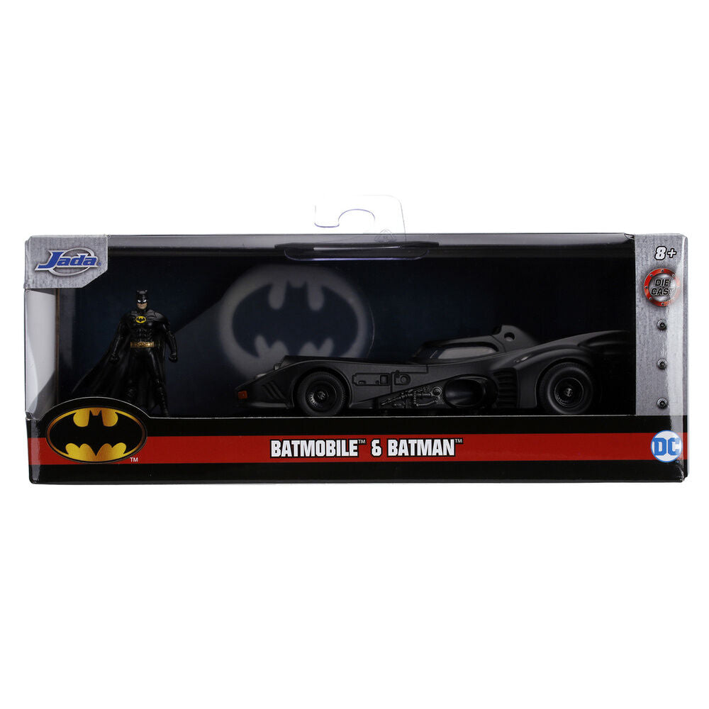 Batman + Coche Batmovil 1989 Metal - Figura | DC Comics