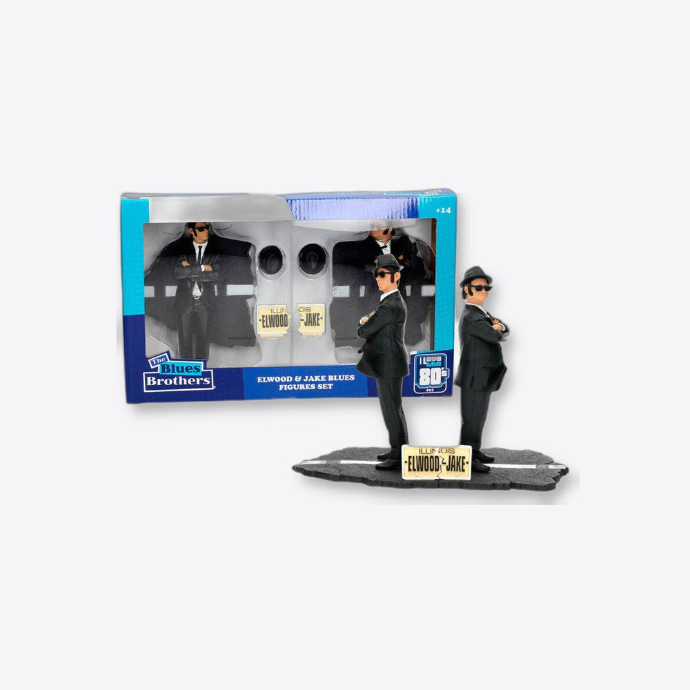 Sd Toys Blister 2 figuras Jake and Elwood Blues Brothers 18cm (imagen 2 de 6)