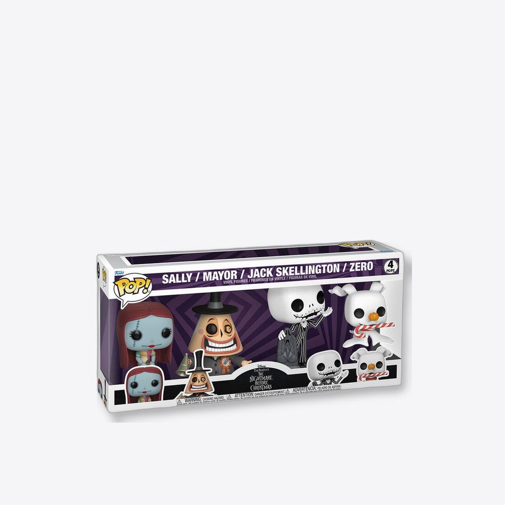 Funko Blister 4 figuras POP Disney Pesadilla Antes de Navidad (imagen 5 de 6)